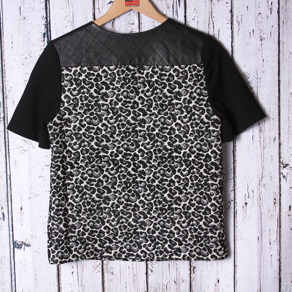 Dolce Vita Animal Print Top Size XS - Picture 5 of 7